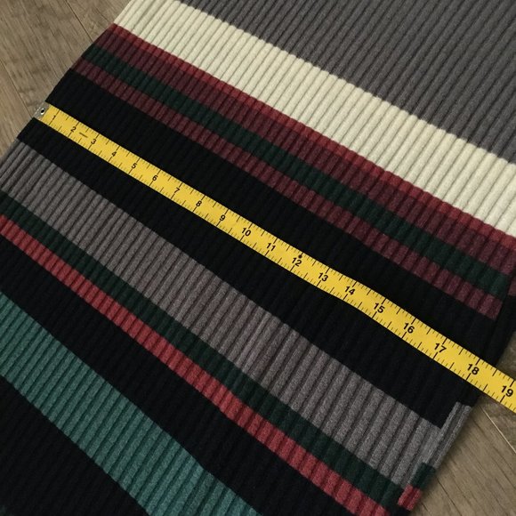 NWOT Retro Striped Shirt Dress - Picture 11 of 16